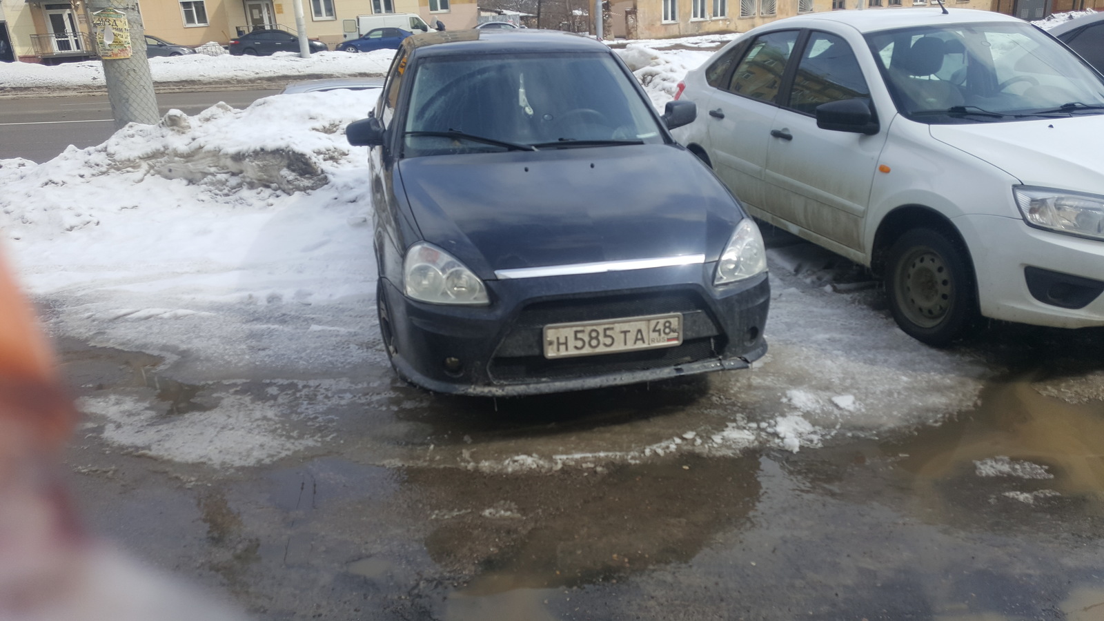 Лансеора, Приолансер? - Моё, Лансер Х, Приора, Бампер, Авто, Mitsubishi Lancer