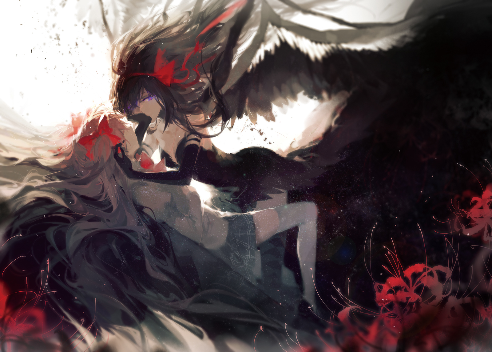 Anarchy - Anime Art, Арт, Mahou Shoujo Madoka Magica, Pixiv