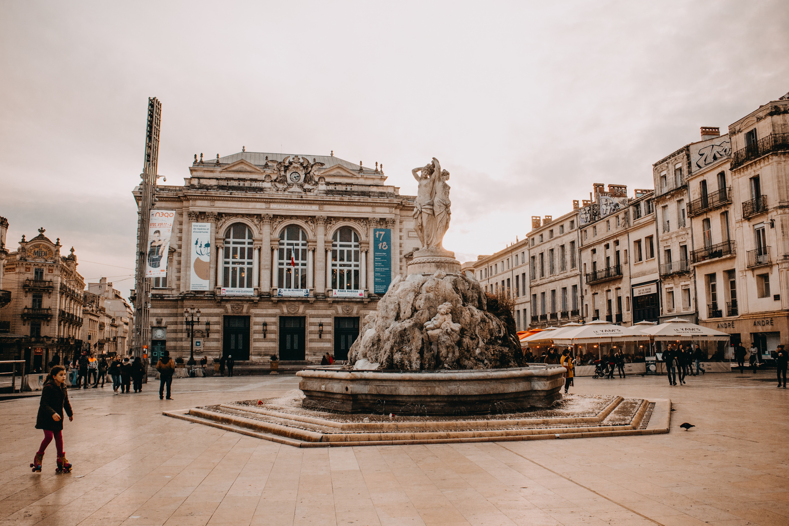 The best places in France. Montpellier - My, France, Montpellier, Travels, Europe, The photo, Longpost