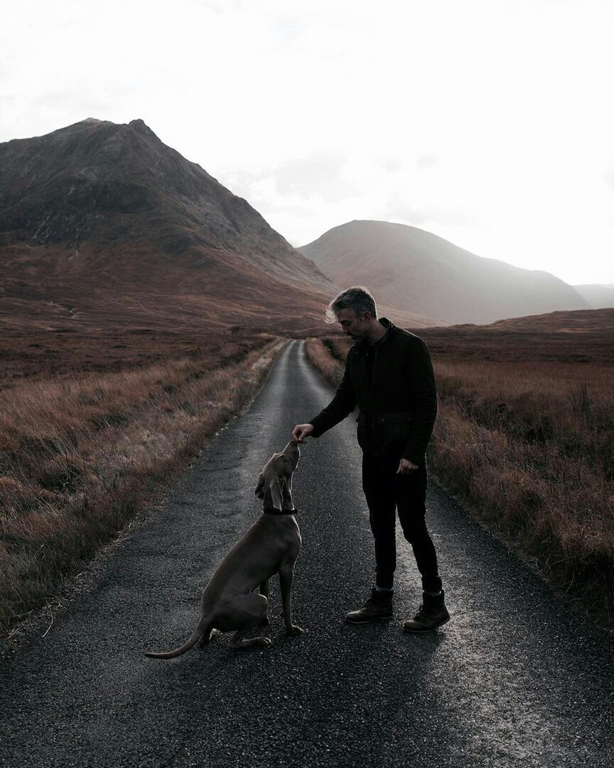 Now put your reality aside and plunge into the magic of dark Scotland. - Scotland, The mountains, Longpost, Nature, Animals, Magic, The photo