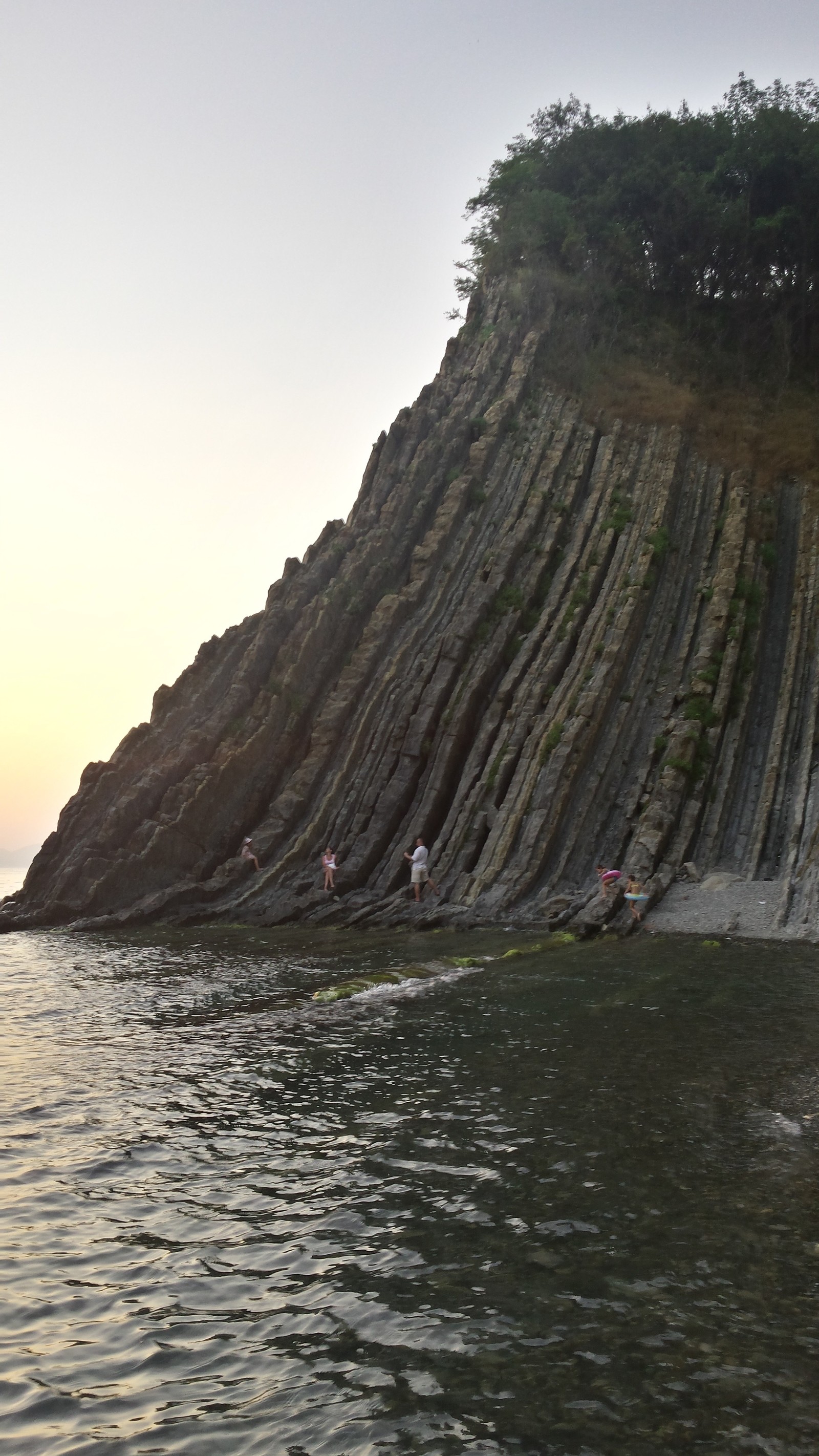 Kiseleva rock - My, Kiselev Rock, Black Sea, The Diamond Arm, Sunset, Longpost, The photo