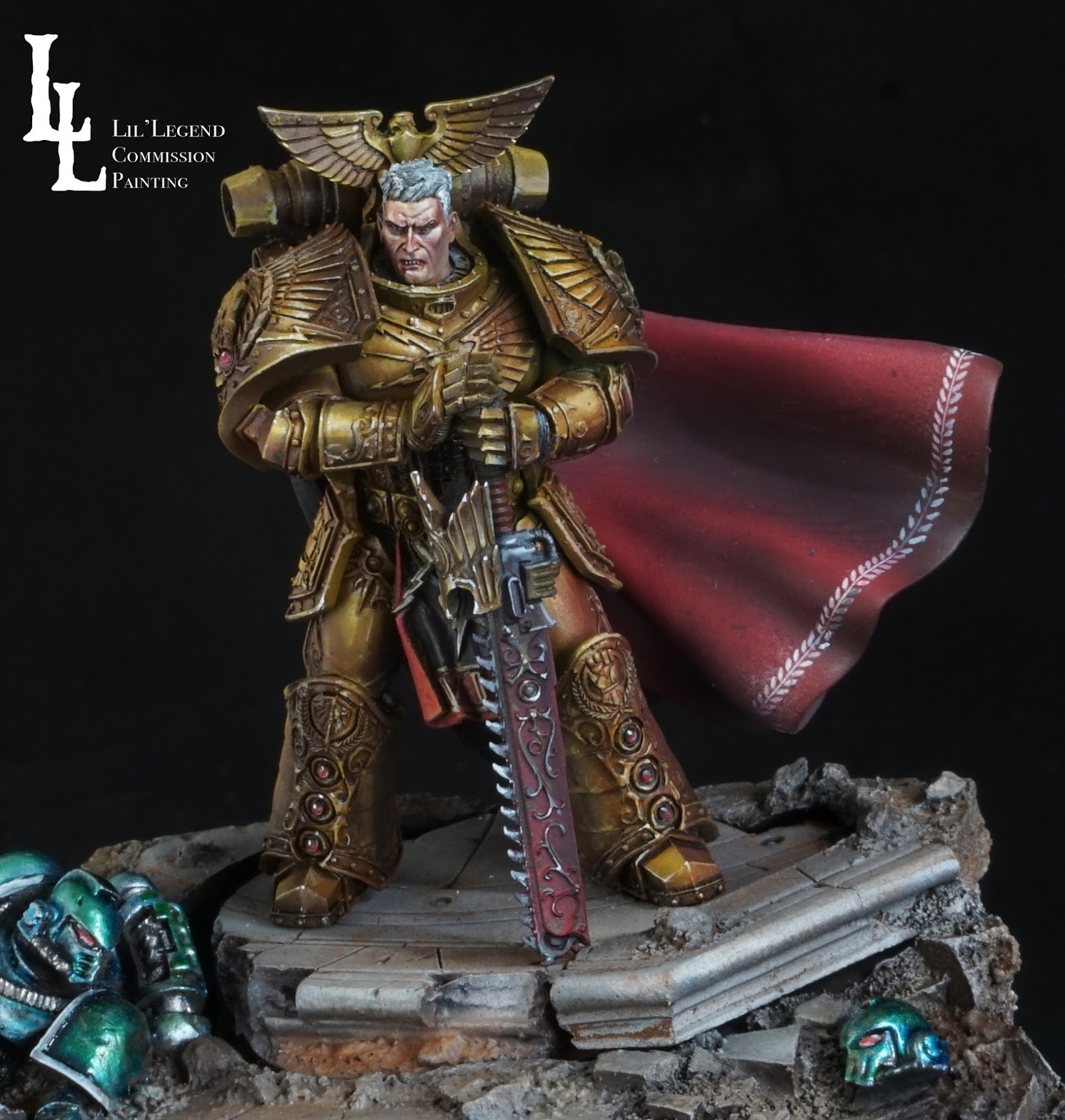 Rogal Dorn, The Imperial Fist, Praetorian of Terra, The Last Wall, Primarch  of the Imperial Fists by lilloser | Пикабу