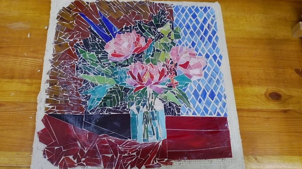How do I make a mosaic of glass, or where would I spend the money - My, Mosaic, My, Glass, Needlework with process, Longpost, Advertising