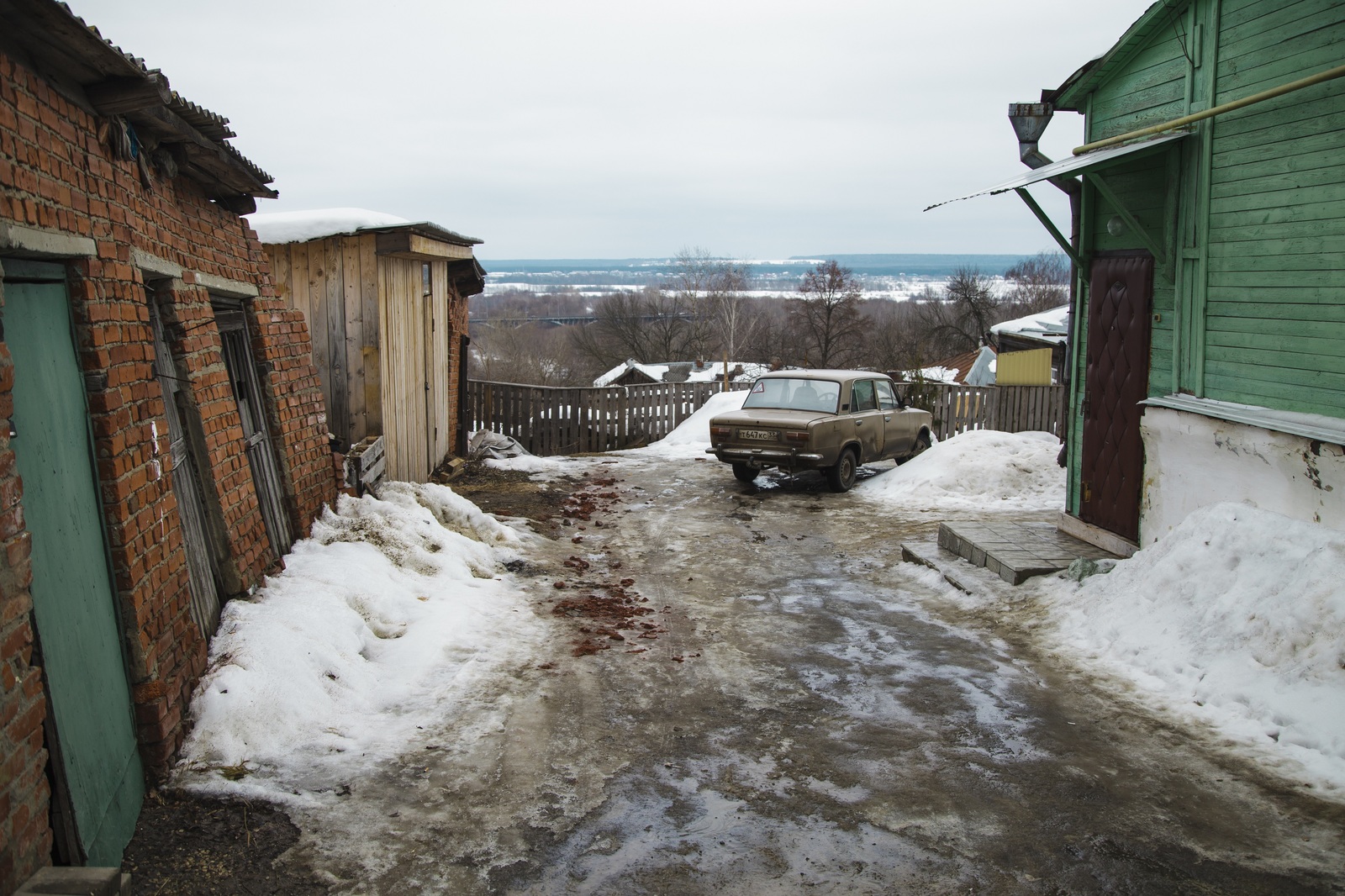 Город с изнанки - Моё, Провинция, Старые дома, Ретро, Владимир, Фотография, Свое, Локация, Длиннопост