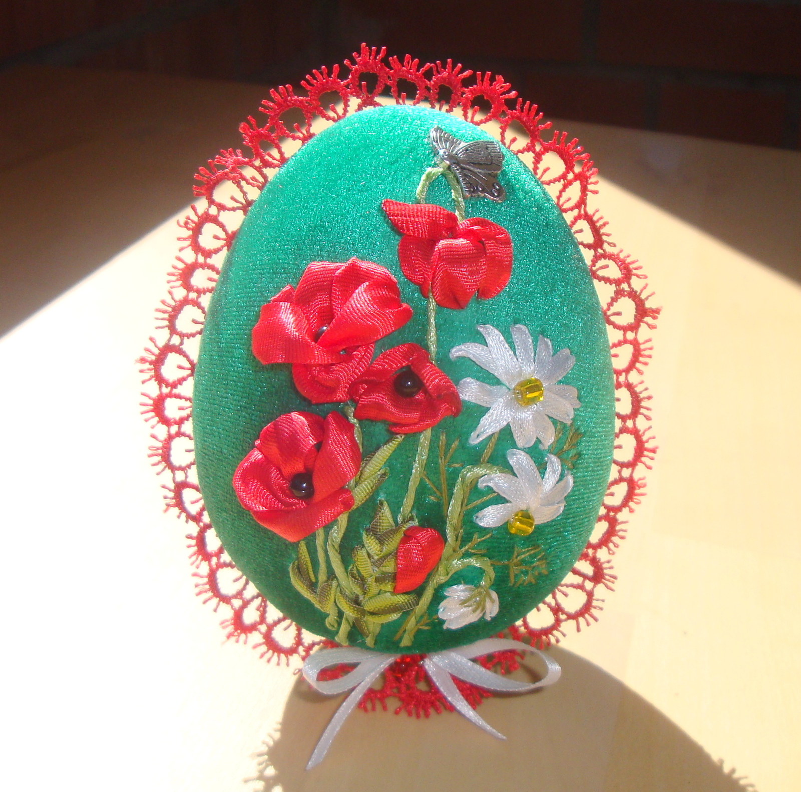 I think I'm a little Faberge :) - My, Handmade, Needlework without process, Easter eggs, , Longpost