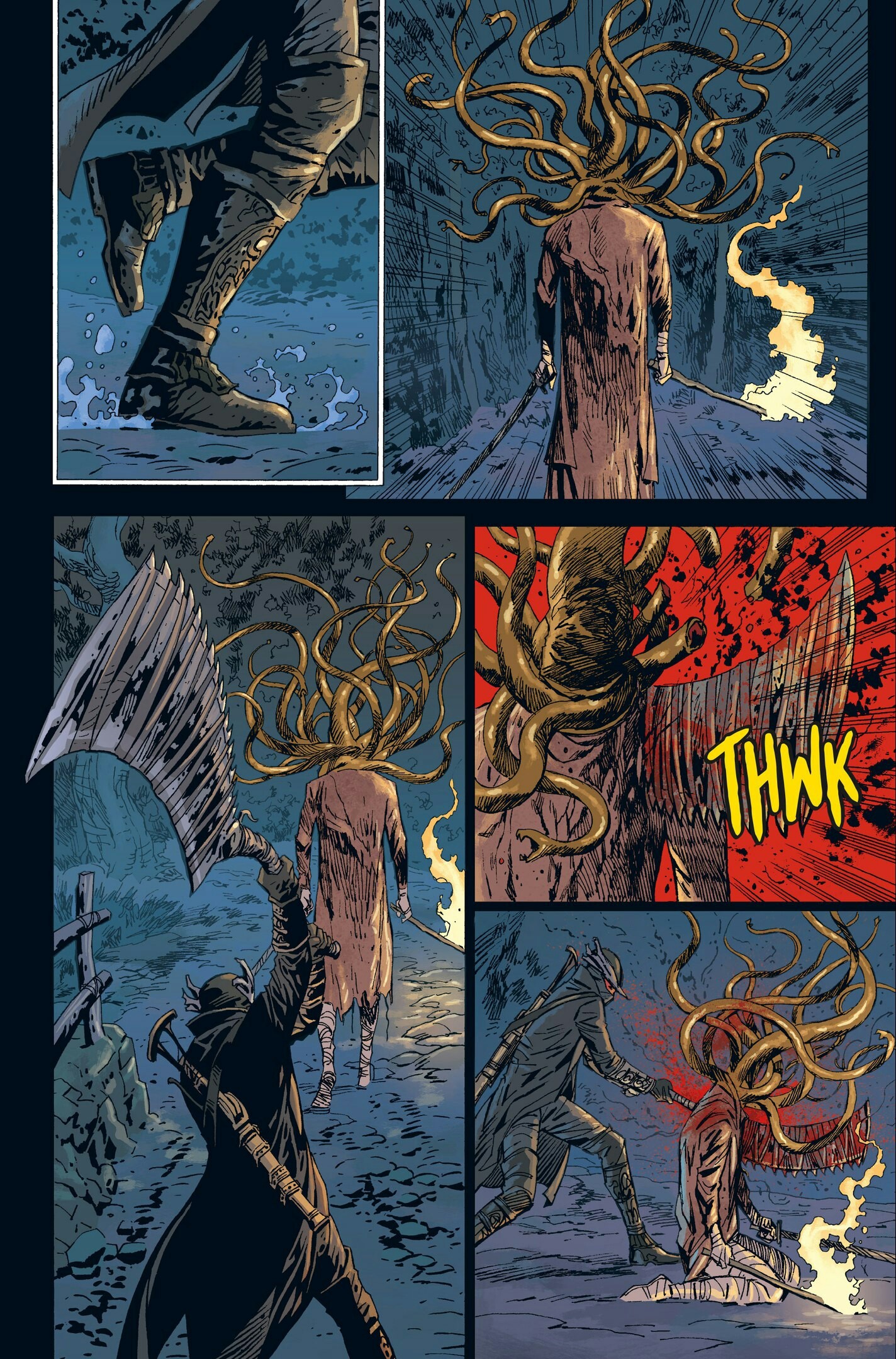 Bloodborne. Death in a dream Part 2.0 - Bloodborne, Comics, Not mine, Longpost