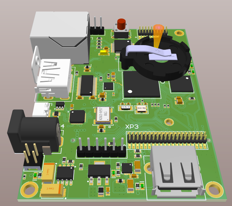 Мини-модуль на базе STM32F769NIH - Моё, Печатная плата, Stm32, Hdmi, USB, Ethernet, Гифка, Длиннопост