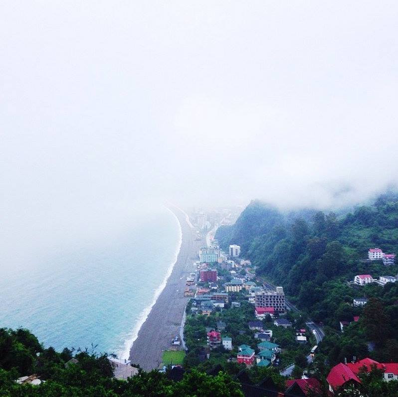 Fog - Georgia, Batumi, Fog, The photo, Longpost