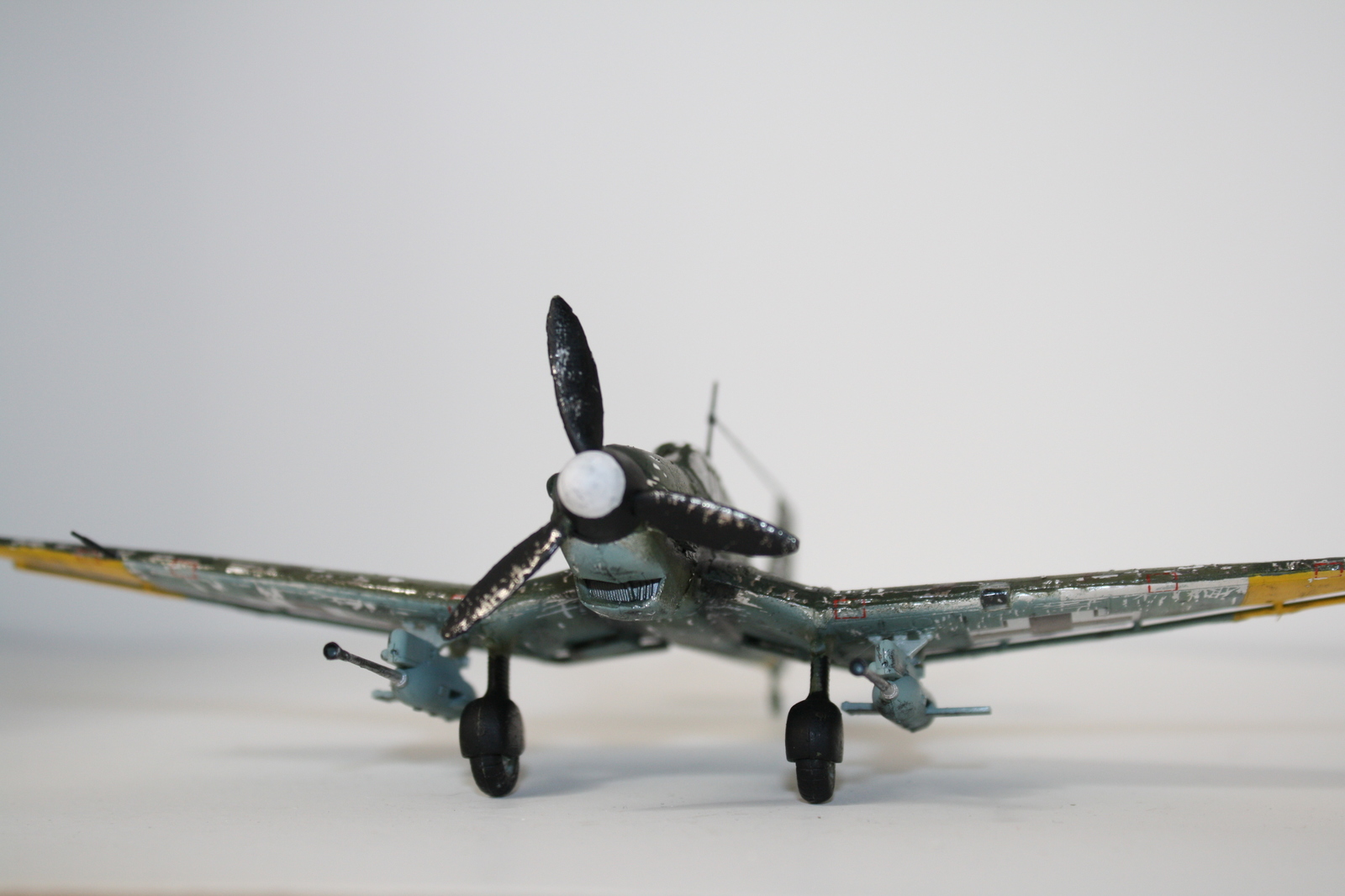 Ju87 G-1 STUKA - My, Scale model, Prefabricated model, Aviation, The Second World War, Scale 72, Stand modeling, Longpost