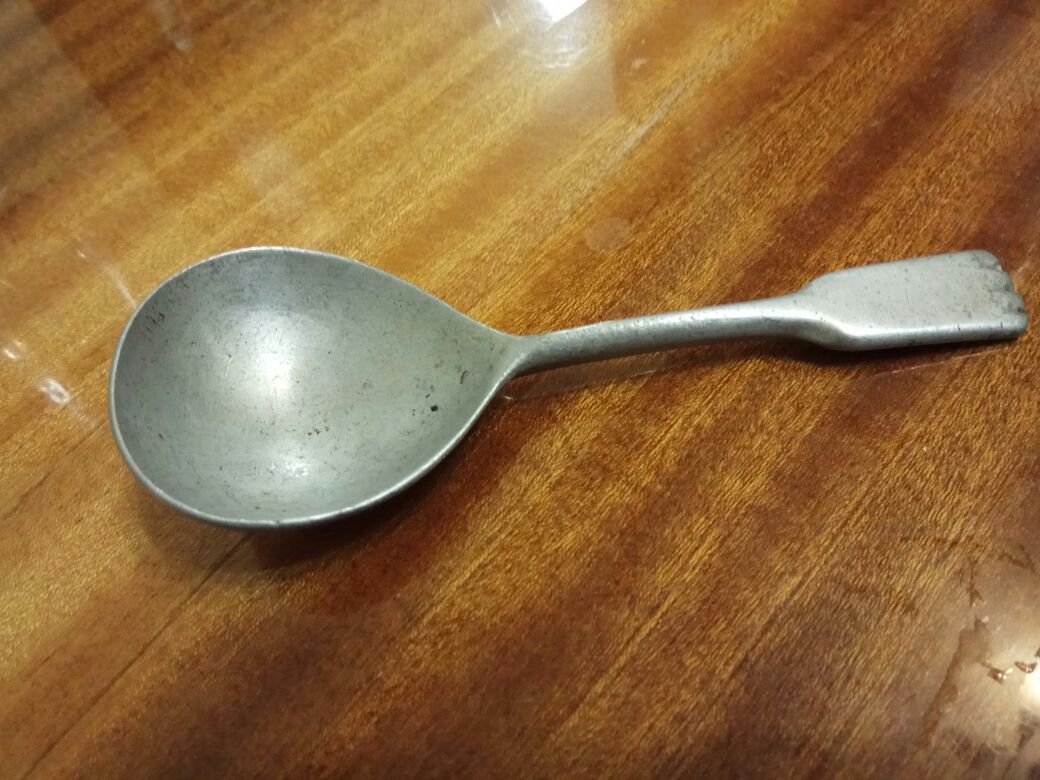 Soldier's spoon - Story, A spoon, Homemade