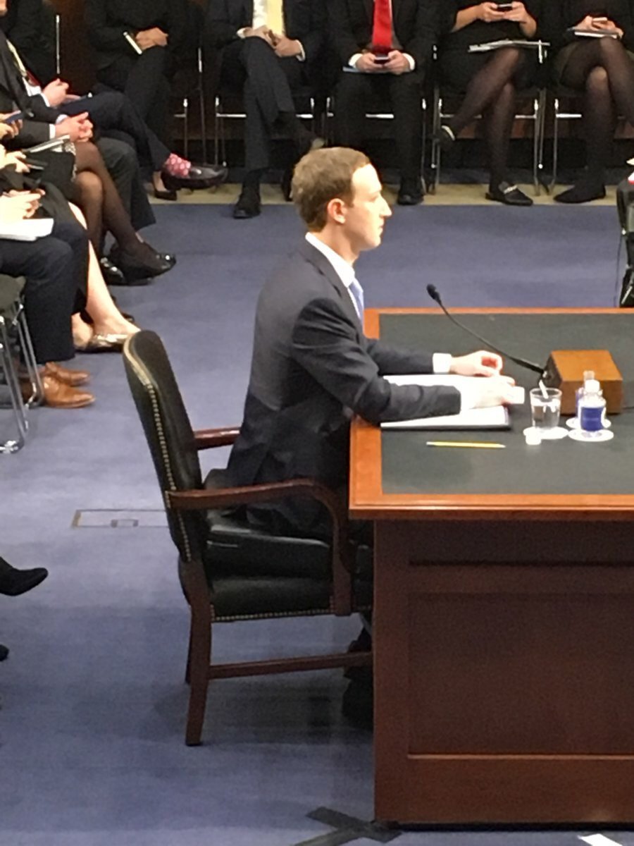 Here's another joke with Zuck in Congress. - Mark Zuckerberg, Humor, Armchair, Longpost