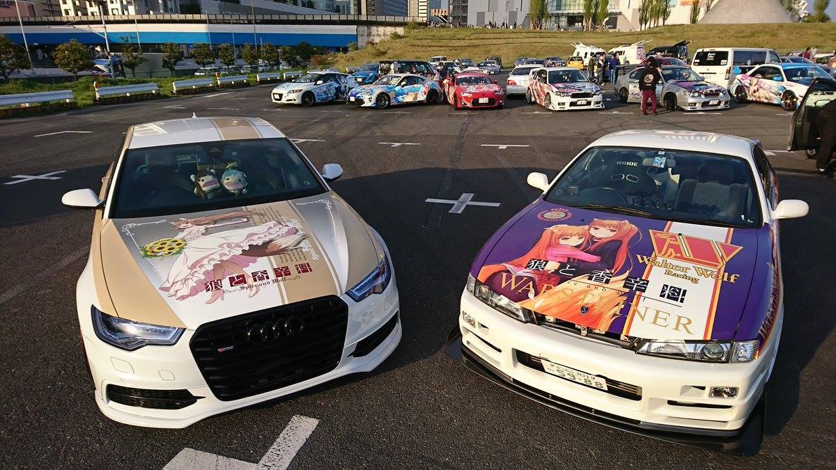 Goddessmobiles :) - Itasha, Anime, Spice and Wolf, Horo holo, Holo, Nissan, Audi, Longpost