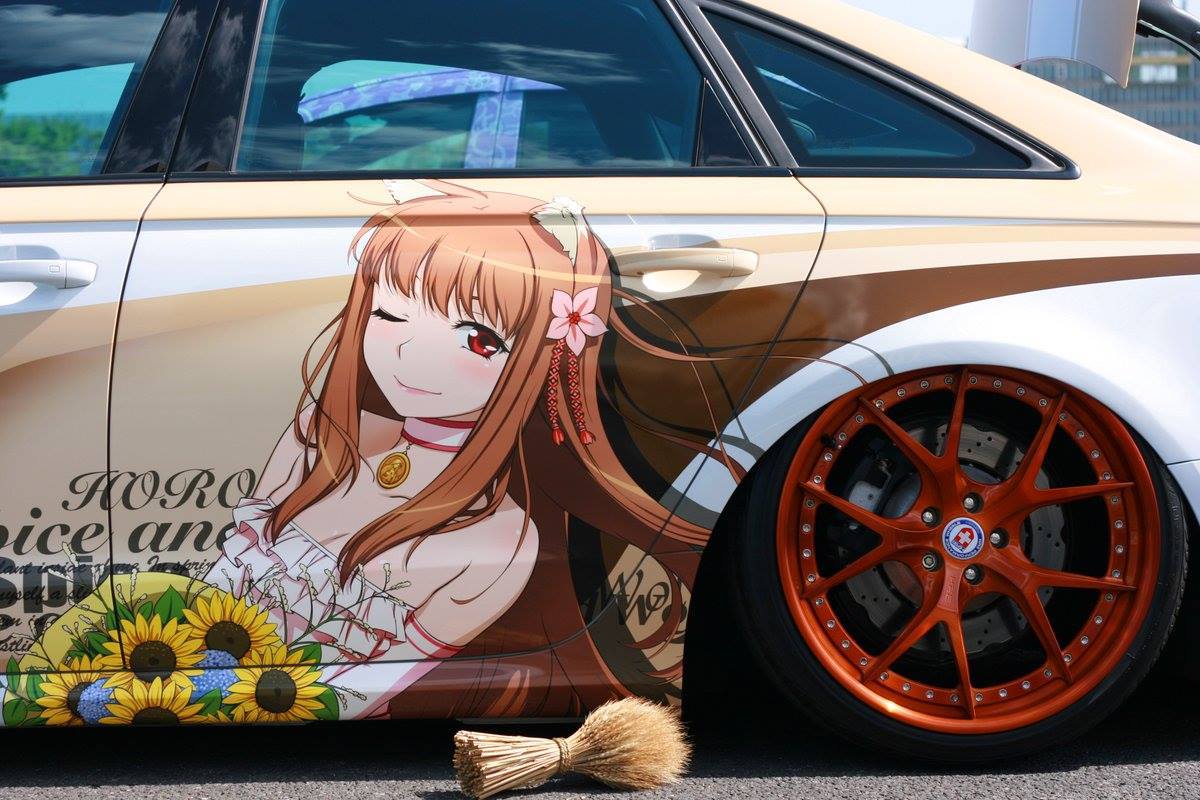 Goddessmobiles :) - Itasha, Anime, Spice and Wolf, Horo holo, Holo, Nissan, Audi, Longpost