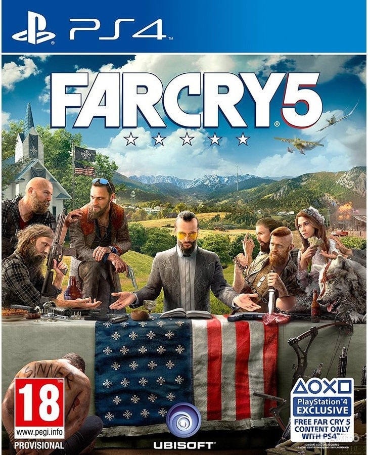 Продам far cry 5 ps4 - Моё, Playstation 4, Продажа