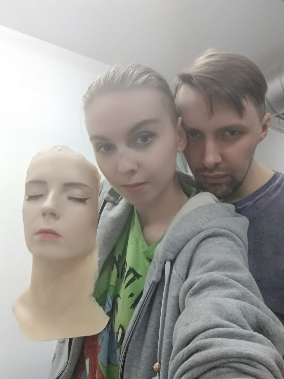 Twin sister made of polyurethane) - My, Dummy, Realism, , FX, Special effects, Props, Prop School, Longpost