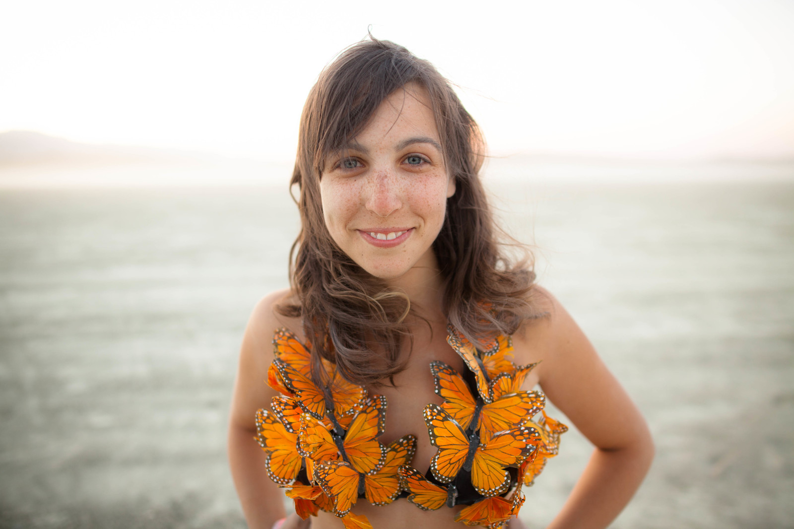 Type of Burning Man - Burning man, The photo, Girls, Freckles, Desert