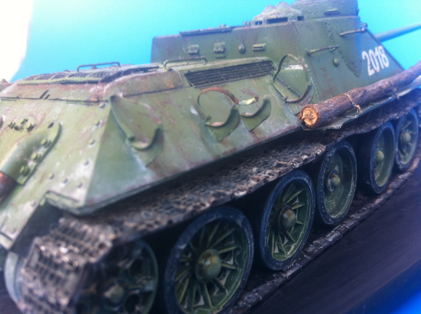 sotochka - My, Stand modeling, My, Su-100, Longpost