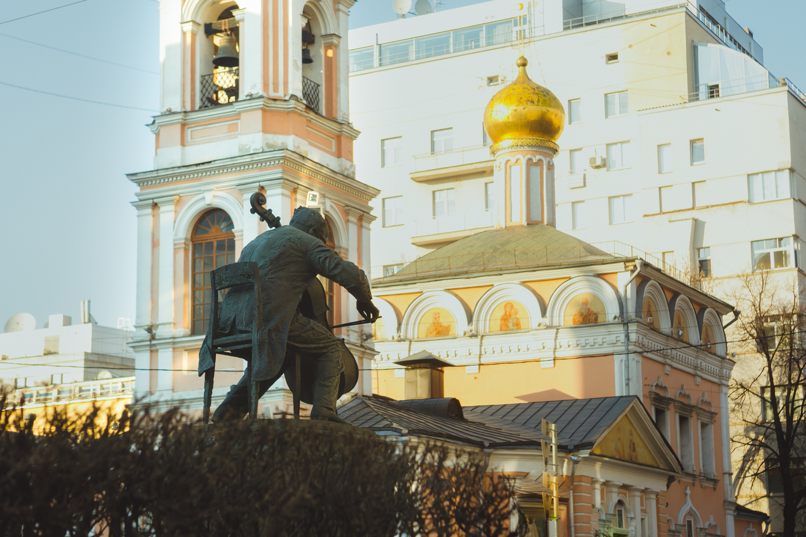 Вечный концерт - Моё, Памятник, Церковь, Москва, Мстислав Ростропович