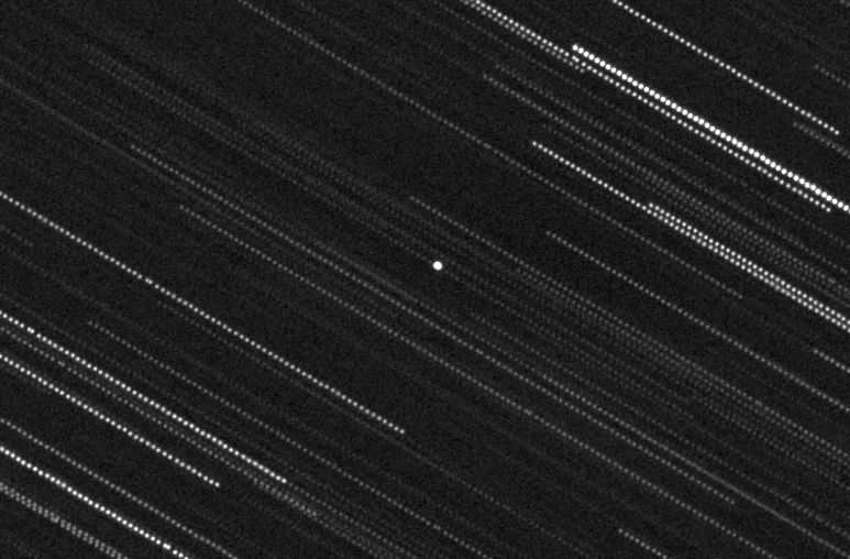 A large asteroid unexpectedly flew near the Earth - Space, Asteroid, Suddenly, Land, Big, GIF, Longpost