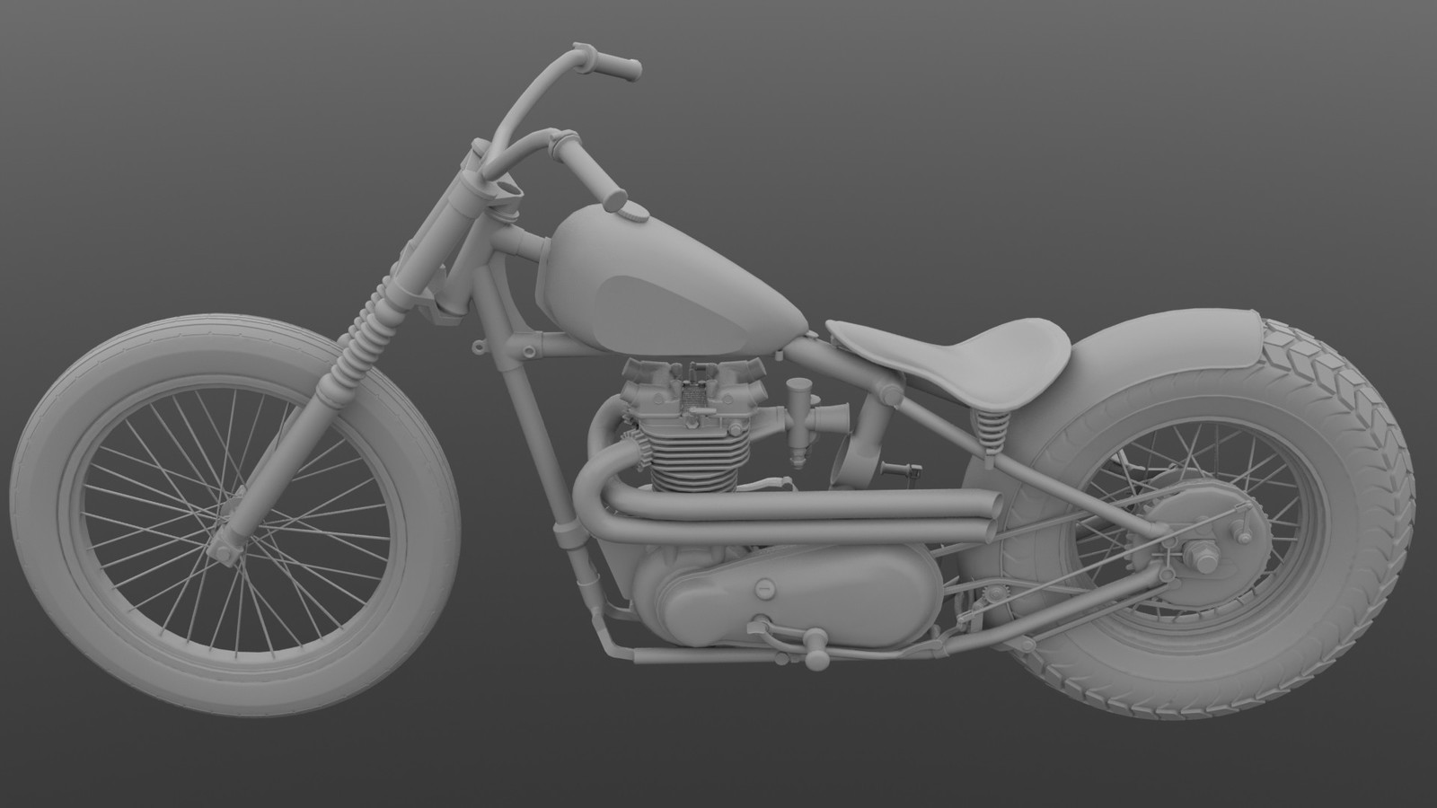 I'm with my motherfuckers again - My, Triumph, , 3D, Modo, Gamedev, Game art, Longpost