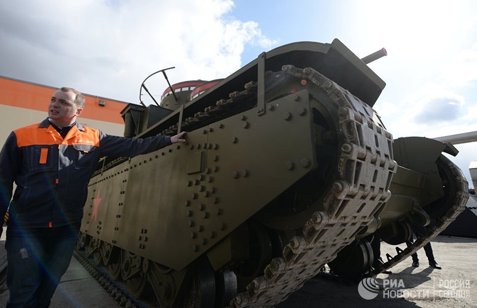 In the Urals, a unique five-turreted T-35 tank was recreated - Story, T-35, Tanks, Ural, Longpost