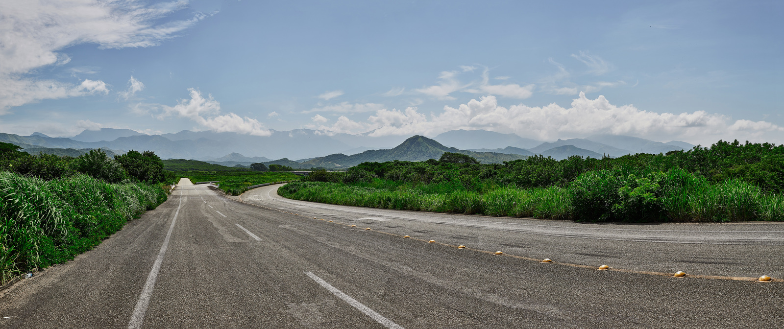 Mexican mountains and other clouds - My, Mexico, Relocation, Landscape, The photo, Панорама, Laziness, , Longpost