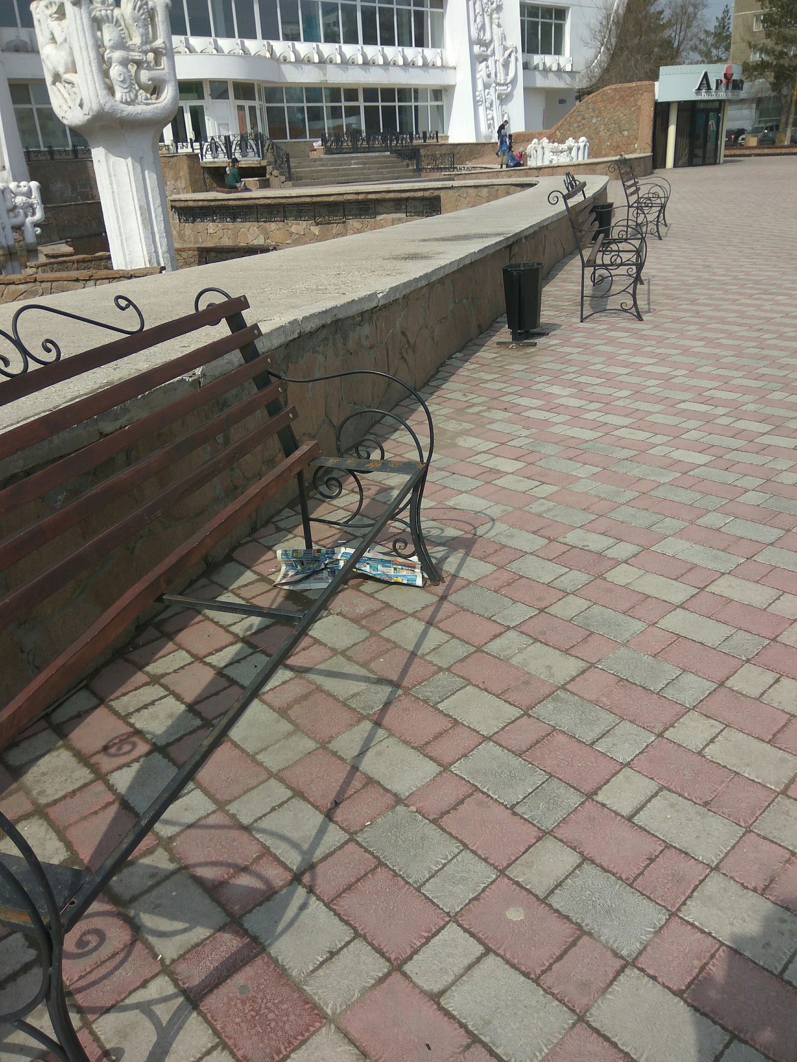 For beauty - My, And so it will do, Taking care of people, Benches