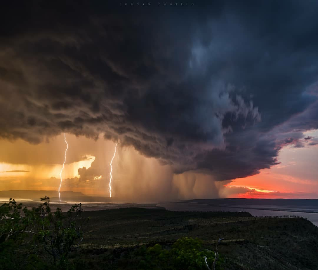 Невероятная мощь и красота! - Jordan Cantelo, Фотография, Гроза, Молния, Длиннопост