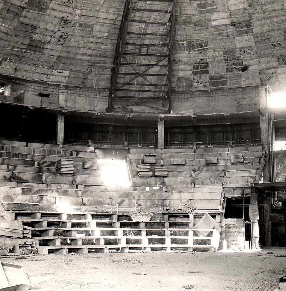 Building a circus. - Circus, Zaporizhzhia, archive, The photo, Interesting, Longpost