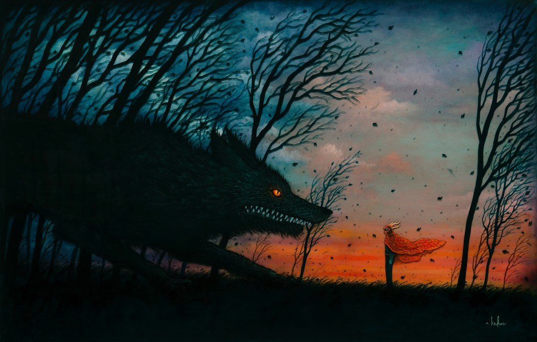 Artist Andy Kehoe and his phantasmagoria - Drawing, Art, Andy Kehoe, , Artist, Longpost