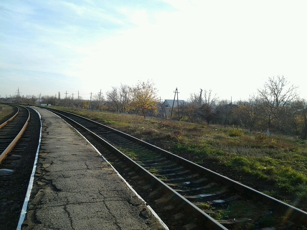 Railway - My, Railway, A train, railway, Travels, Moldova, Longpost