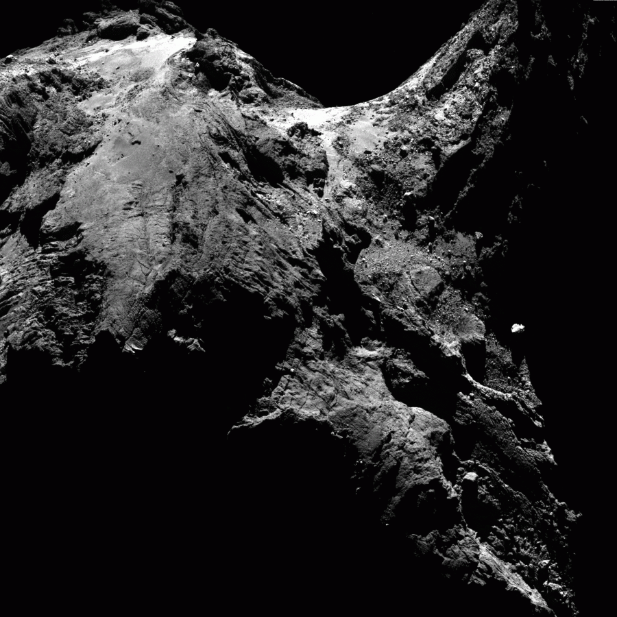 Storm over Churyumova-Gerasimenko - Space, Storm, Comet, Rosetta, Longpost