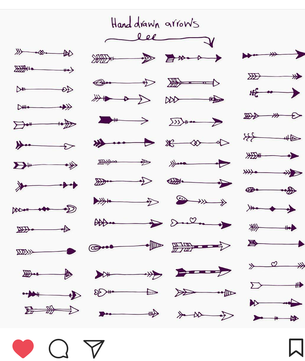 Hand Arrows. - Modern Art, Arrows, Pen, Artist, Sketchbook