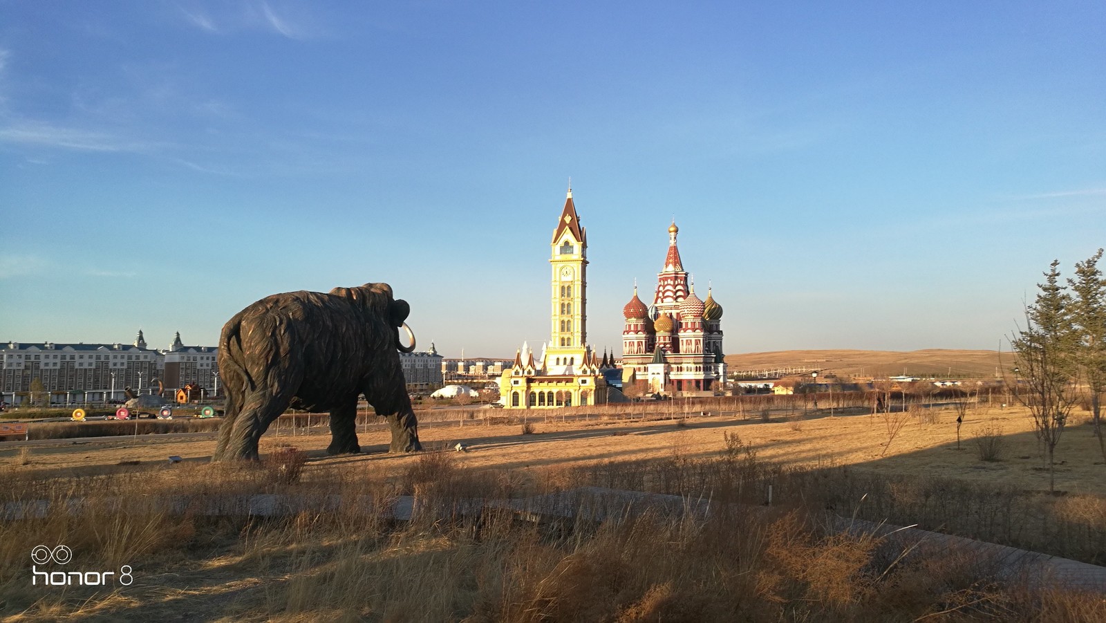 Mammoth Park Manchuria (inner mongolia) - My, Mammoth, China, Longpost, The park