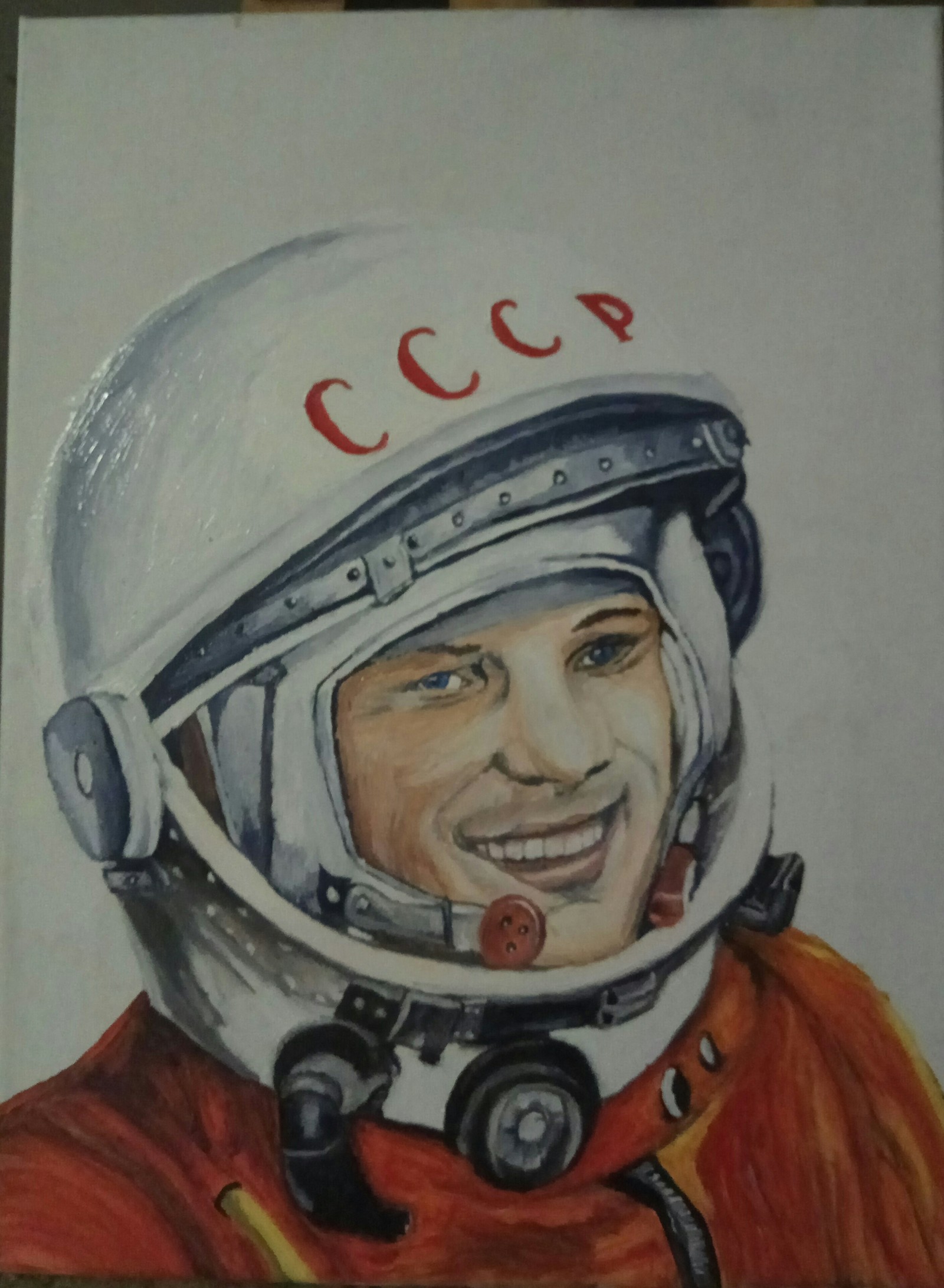 Гагарин нарисовать
