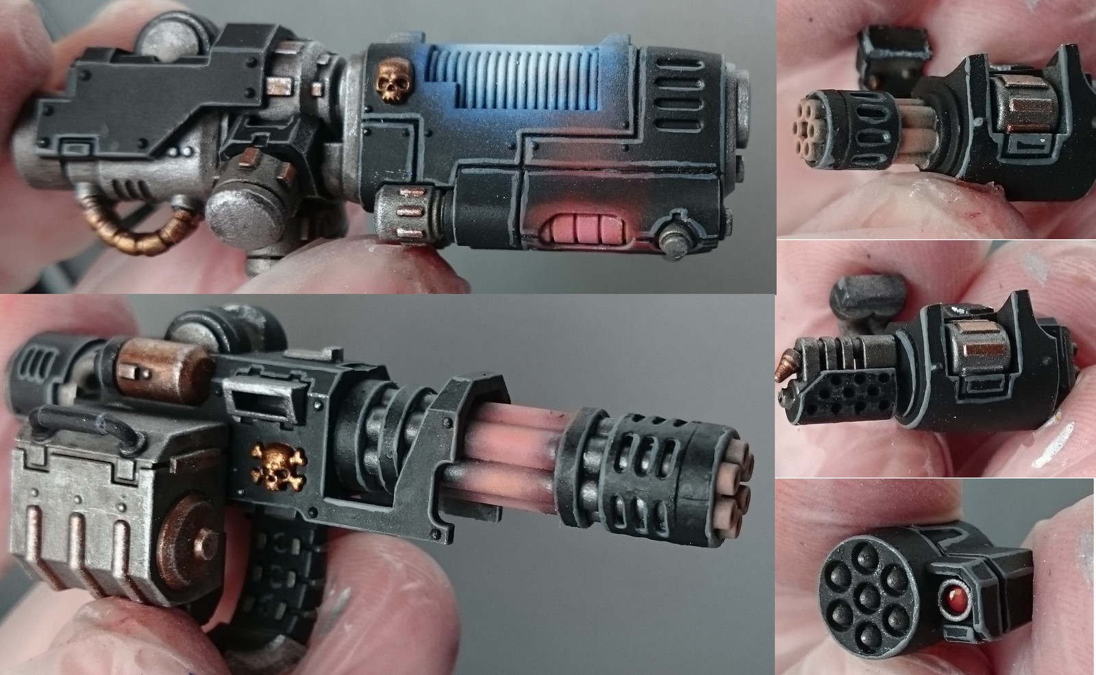 Second wrap. - My, Warhammer 40k, Wh miniatures, Ultramarines, Miniature, Longpost, The photo