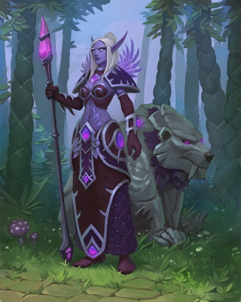 Nightborne Art - Art, Wow, World of warcraft, Warcraft, Nightborne, Elves, Blizzard