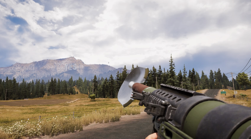 Gamedev news: Far Cry 5 introduced an RPG equipped with shovels. - Far cry 5, Far cry, Shovel, Games, Video