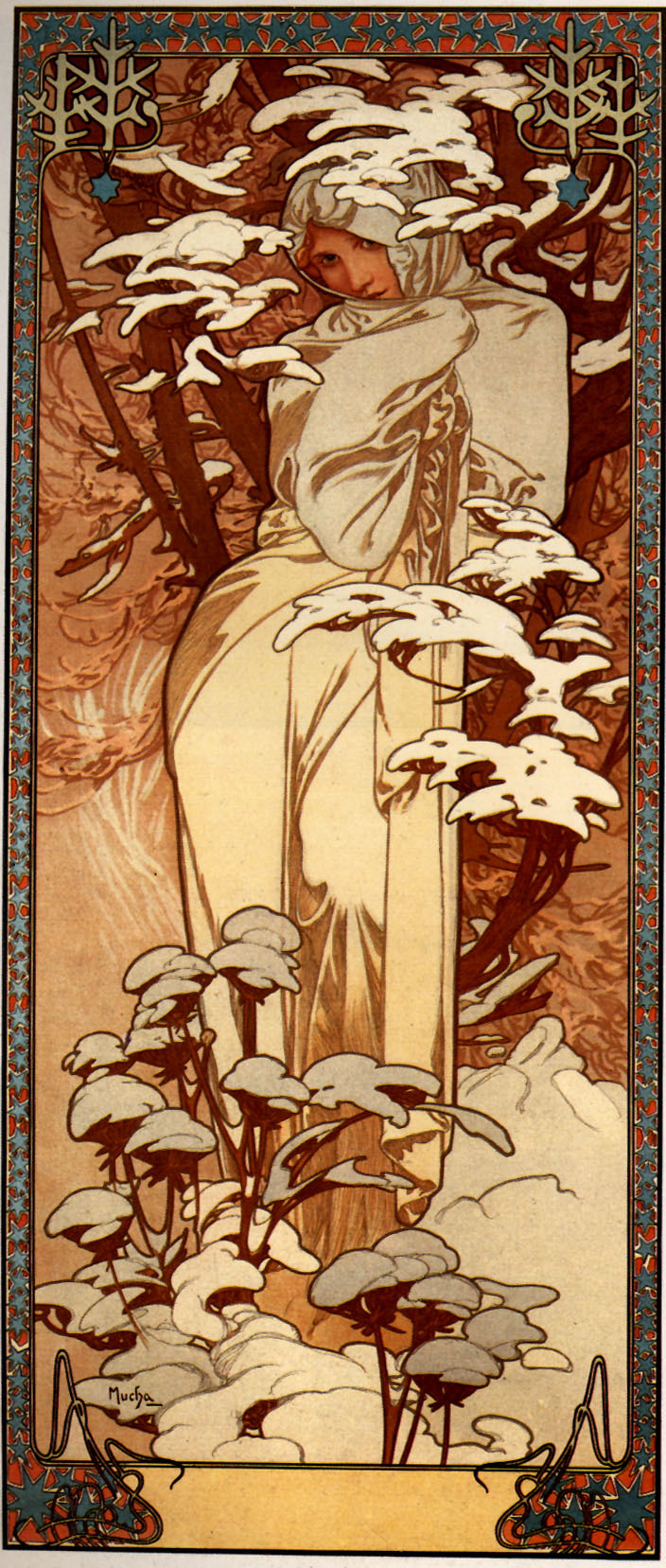 Разгребаем старый хард: часть 10 / Vol 1 Alphonse Mucha - Арт, Иллюстрации, Не мое, Alphonse Mucha, Ретро, Длиннопост