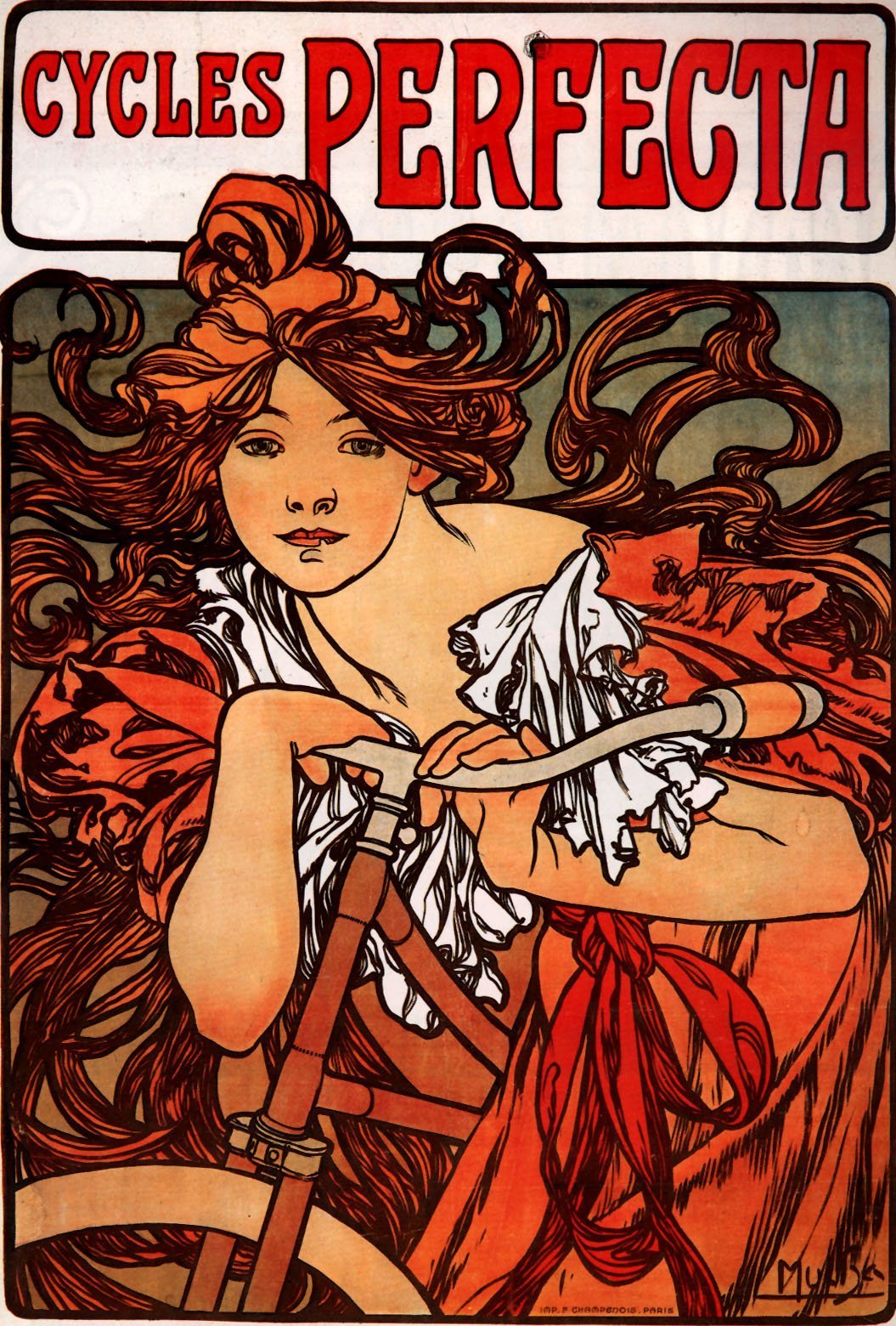 Cleaning up the old hard: part 10 / Vol 2 Alphonse Mucha - Art, Illustrations, Not mine, , Retro, Longpost