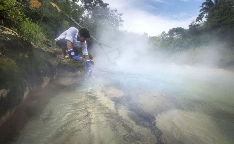 MAYANTUYAKU: BOILING RIVER (SHANAI-TIMPISKA) - Peru, Jungle, Water, Boiling water, Longpost