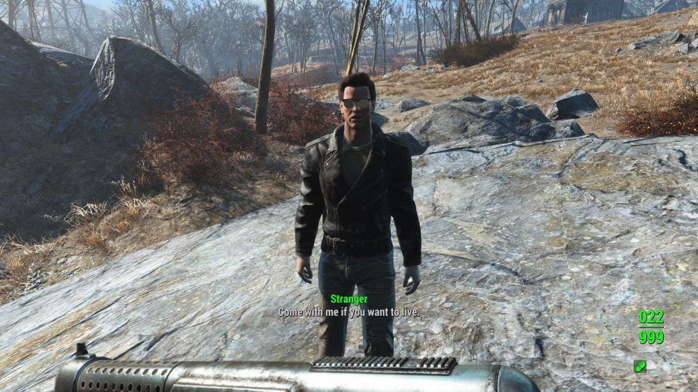 Fallout 4 added a terminator hunting for the player - Fallout 4, Terminator, Fashion