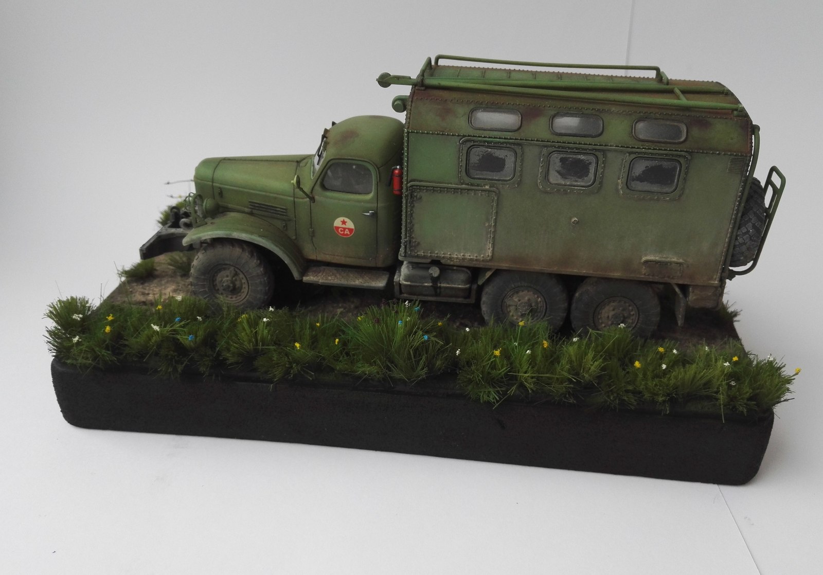 Trucks and special equipment in miniature - Stand modeling, Diorama, Longpost, Truck