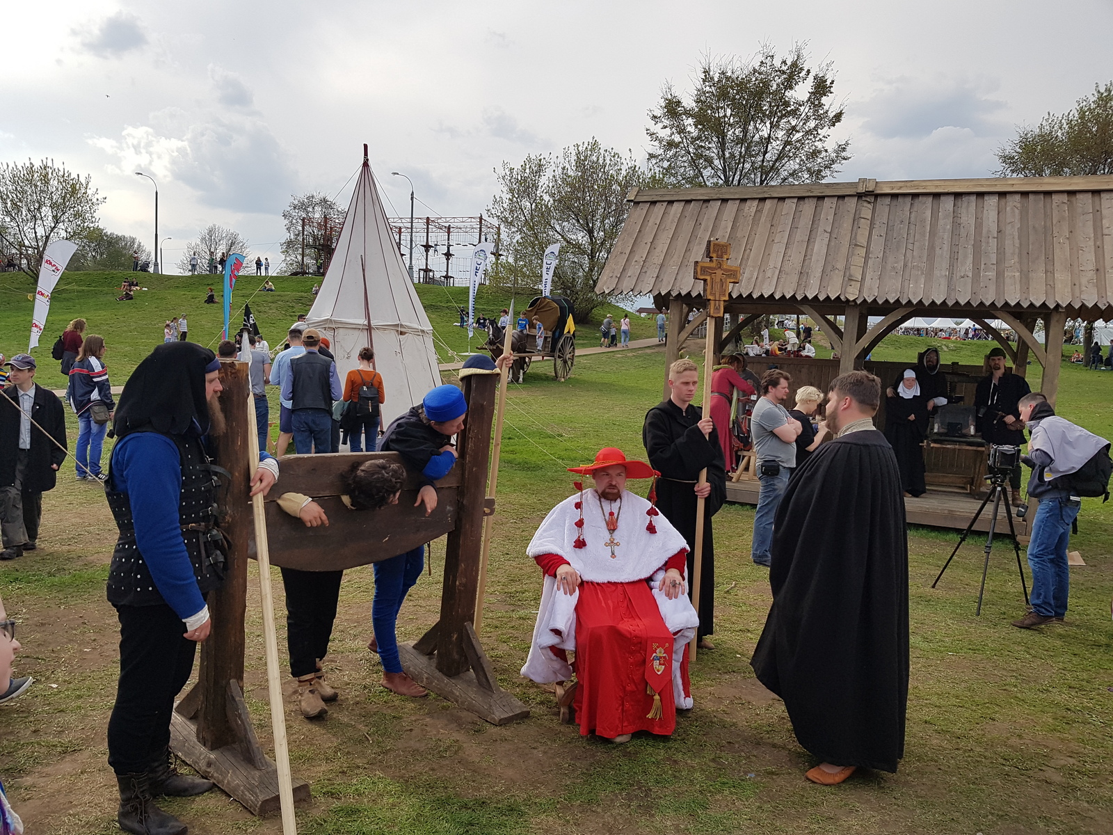 Medieval fair in Kolomenskoye - My, The May holidays, Moscow, Middle Ages, Fair, Kolomenskoe, Longpost