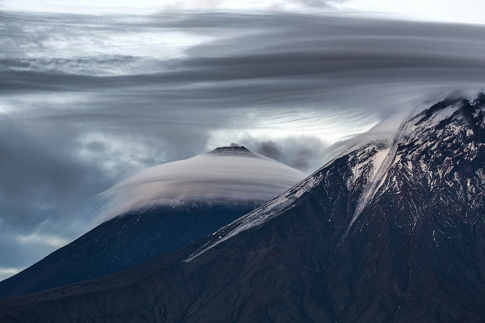 Volcanoes of Kamchatka - Kamchatka, Russia, Volcano, The mountains, Nature, Longpost