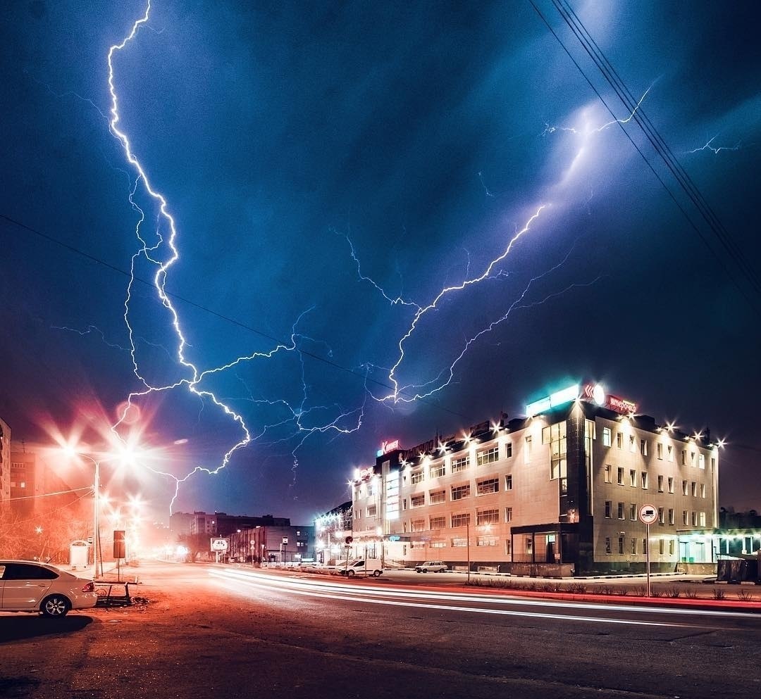 Thunderstorm in Zhukovsky - The photo, Thunderstorm, Moscow region