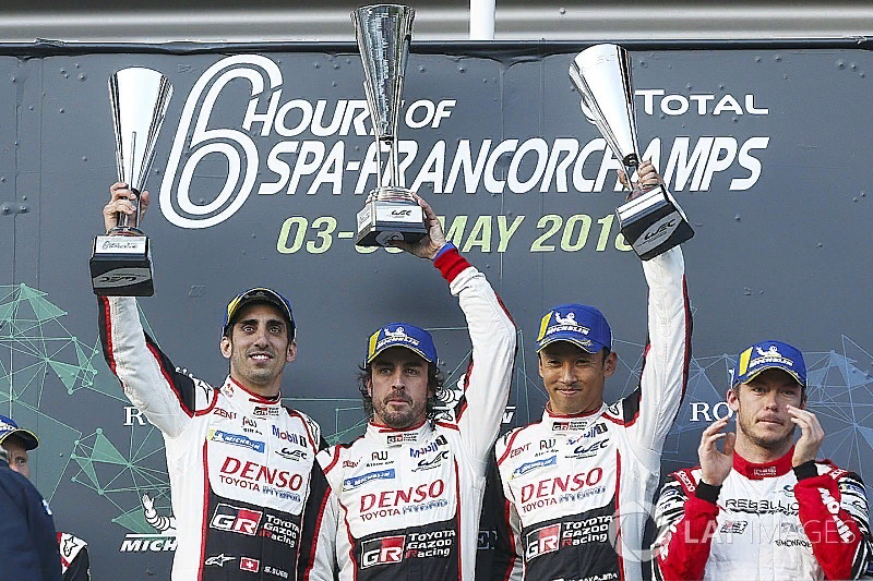 Alonso won his debut race in the WEC!!! - Автоспорт, Wec, Formula 1, Prototype, , Victory, Race, news, Longpost