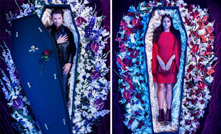 A new type of wedding in Bryansk - , Wedding, Family, Coffin, Longpost