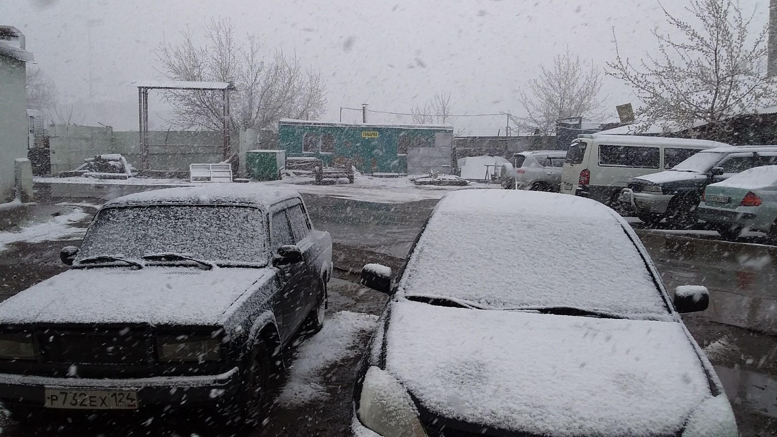 May 7, Krasnoyarsk - My, Snow, Krasnoyarsk