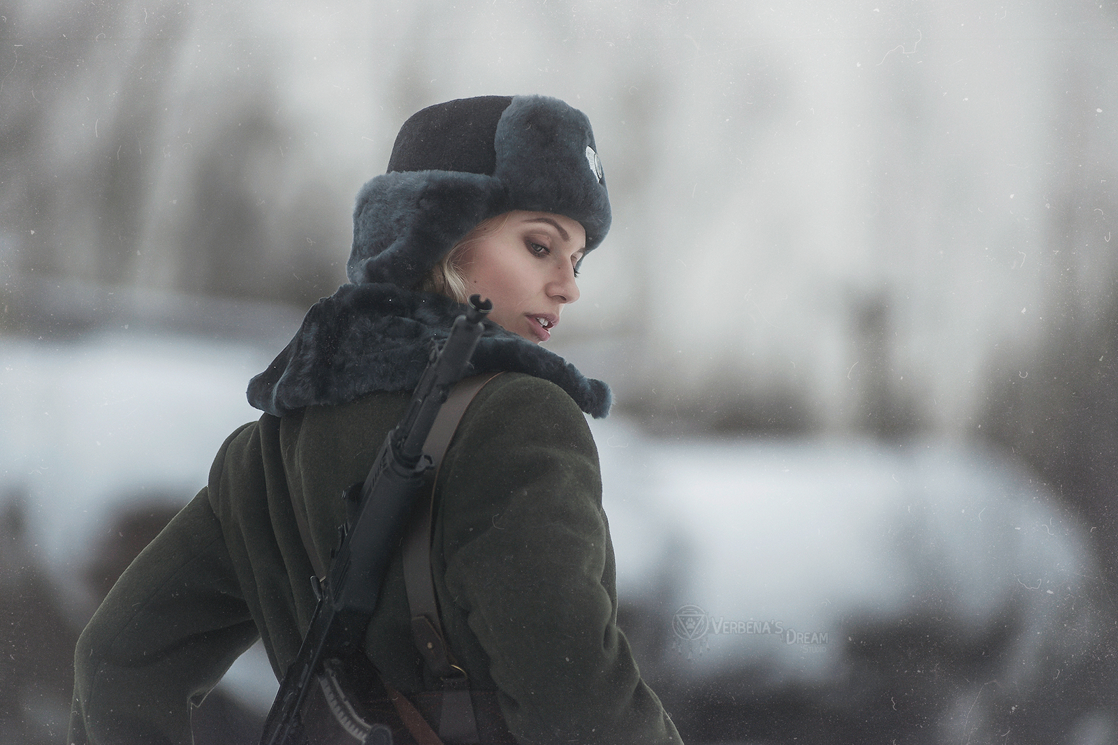 Soldier - May 9, Military, Weapon, Girls, Kalashnikov, Army, The soldiers, Longpost, May 9 - Victory Day